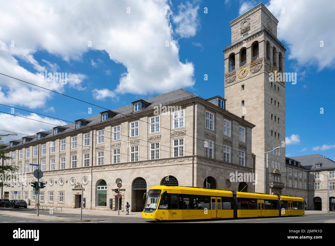 Germany, North Rhine Westphalia, Mühlheim an der Ruhr, Historisches Rathaus Stock Photo