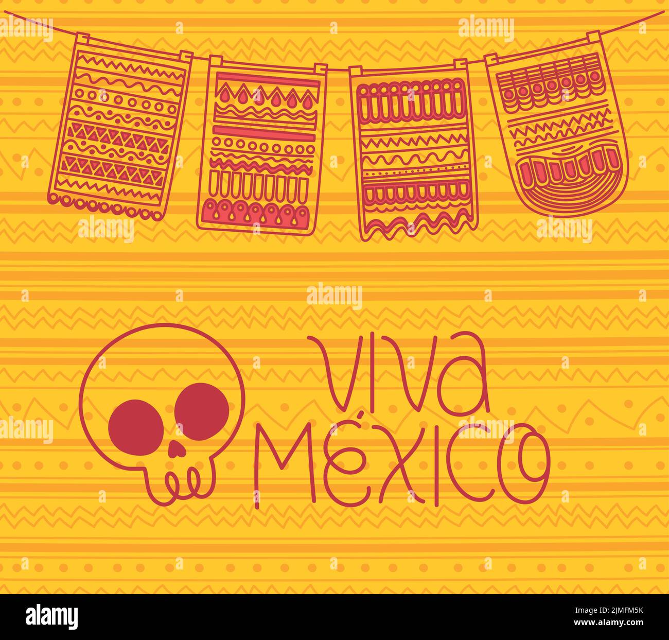 poster of viva mexico Stock Vector Image & Art - Alamy
