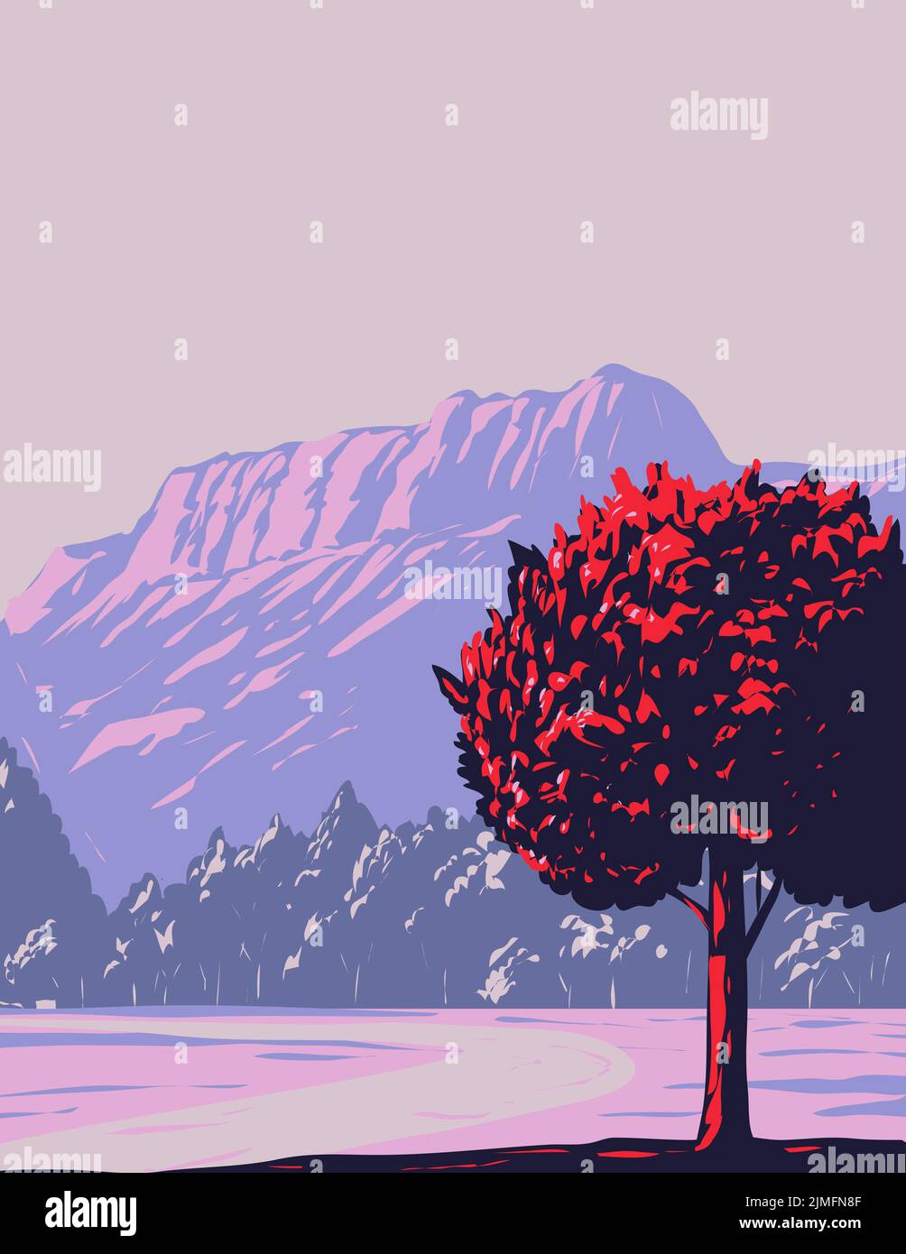 Boysen State Park with Wind River Canyon Between Shoshoni and