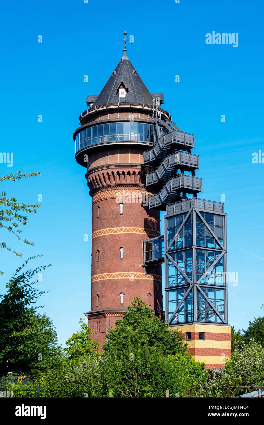 Deutschland, Nordrhein-Westfalen, Mühlheim an der Ruhr, Aquarius Wassermuseum im Stadtteil Styrum Stock Photo