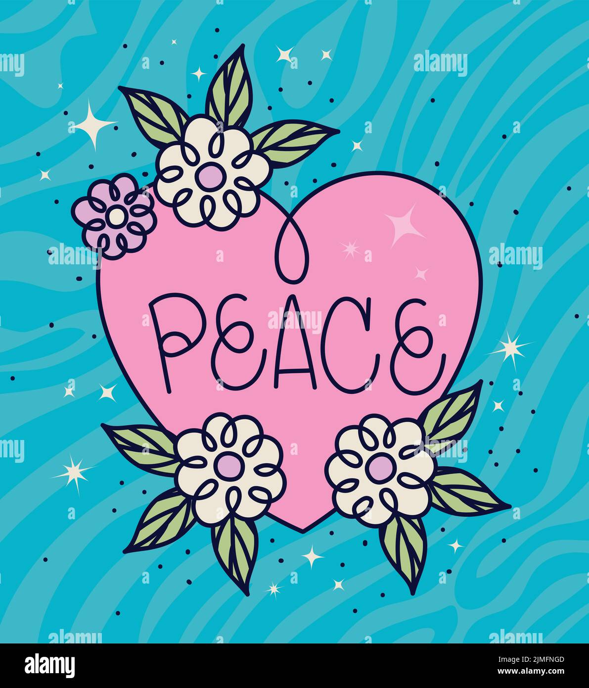 card of peace Stock Vector Image & Art - Alamy