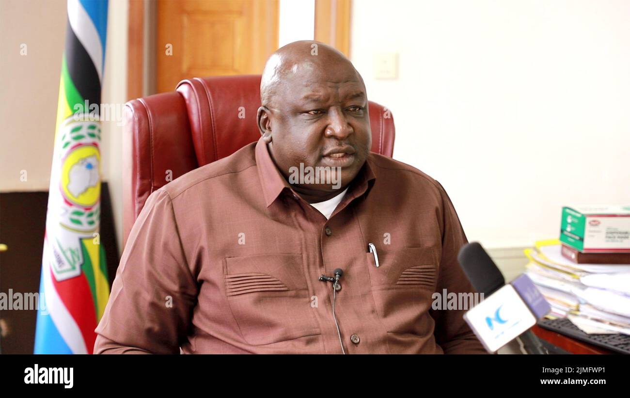 Kampala, Uganda. 4th Aug, 2022. Okello Oryem, Uganda's minister of