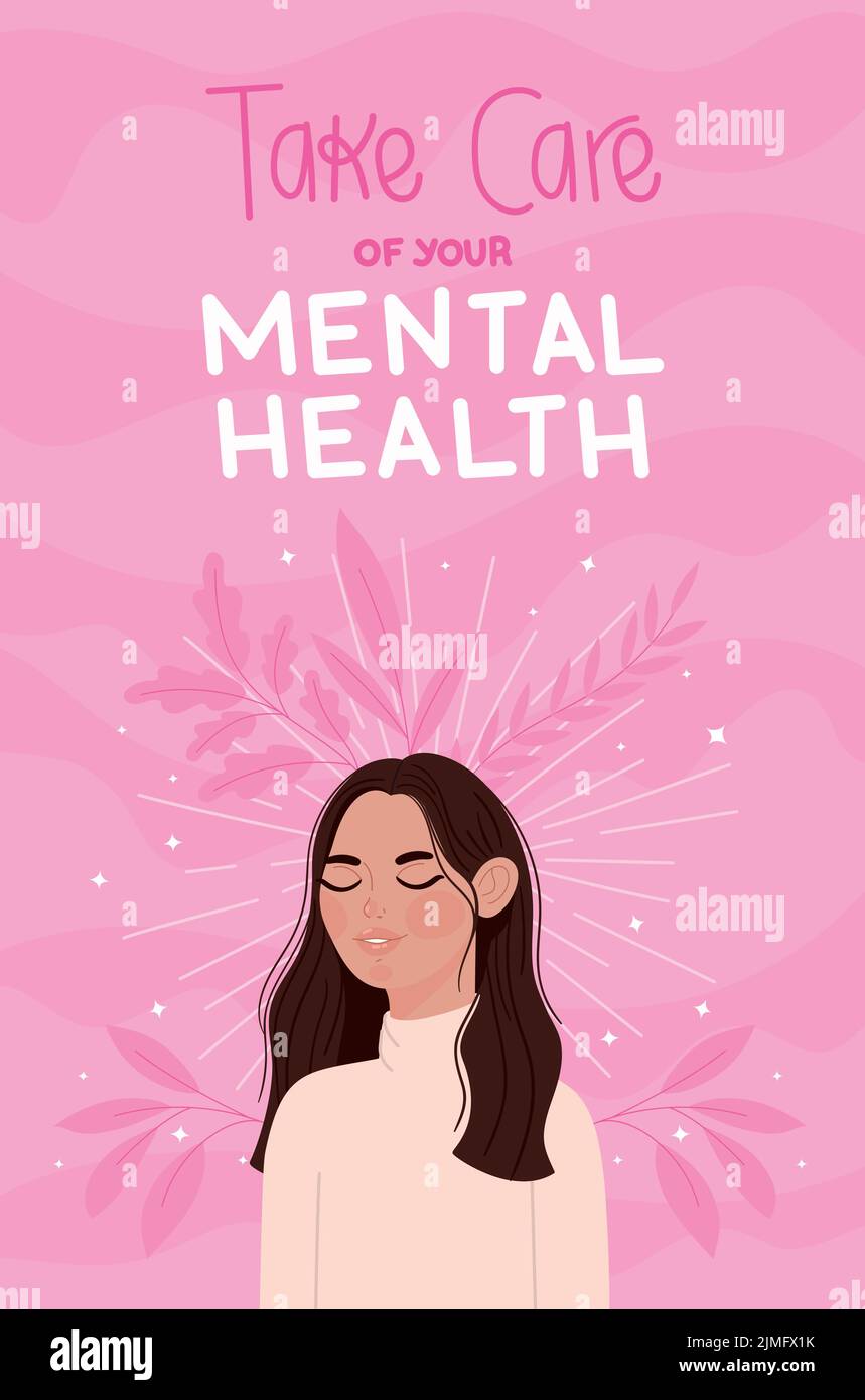 poster of mental health Stock Vector Image & Art - Alamy