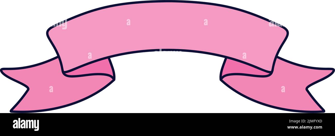pink ribbon design Stock Vector Image & Art - Alamy