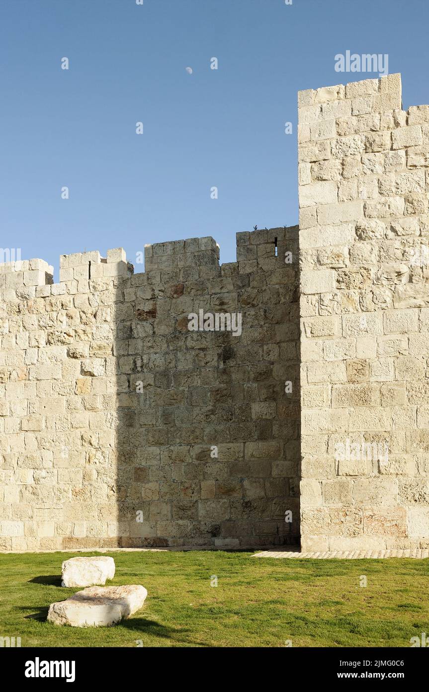 Walls of Jerusalem Stock Photo Alamy