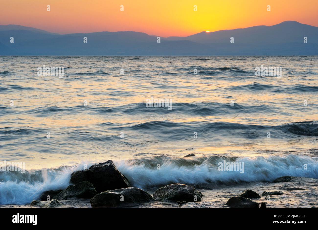 Sea of galilee israel sunset hi-res stock photography and images - Alamy