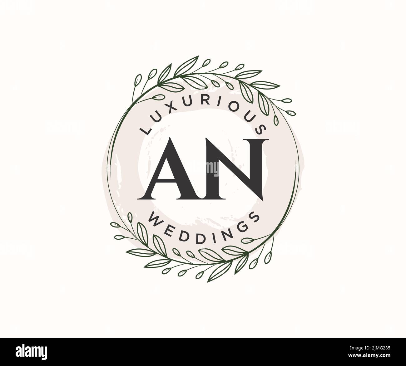 Wedding monogram hi-res stock photography and images - Alamy
