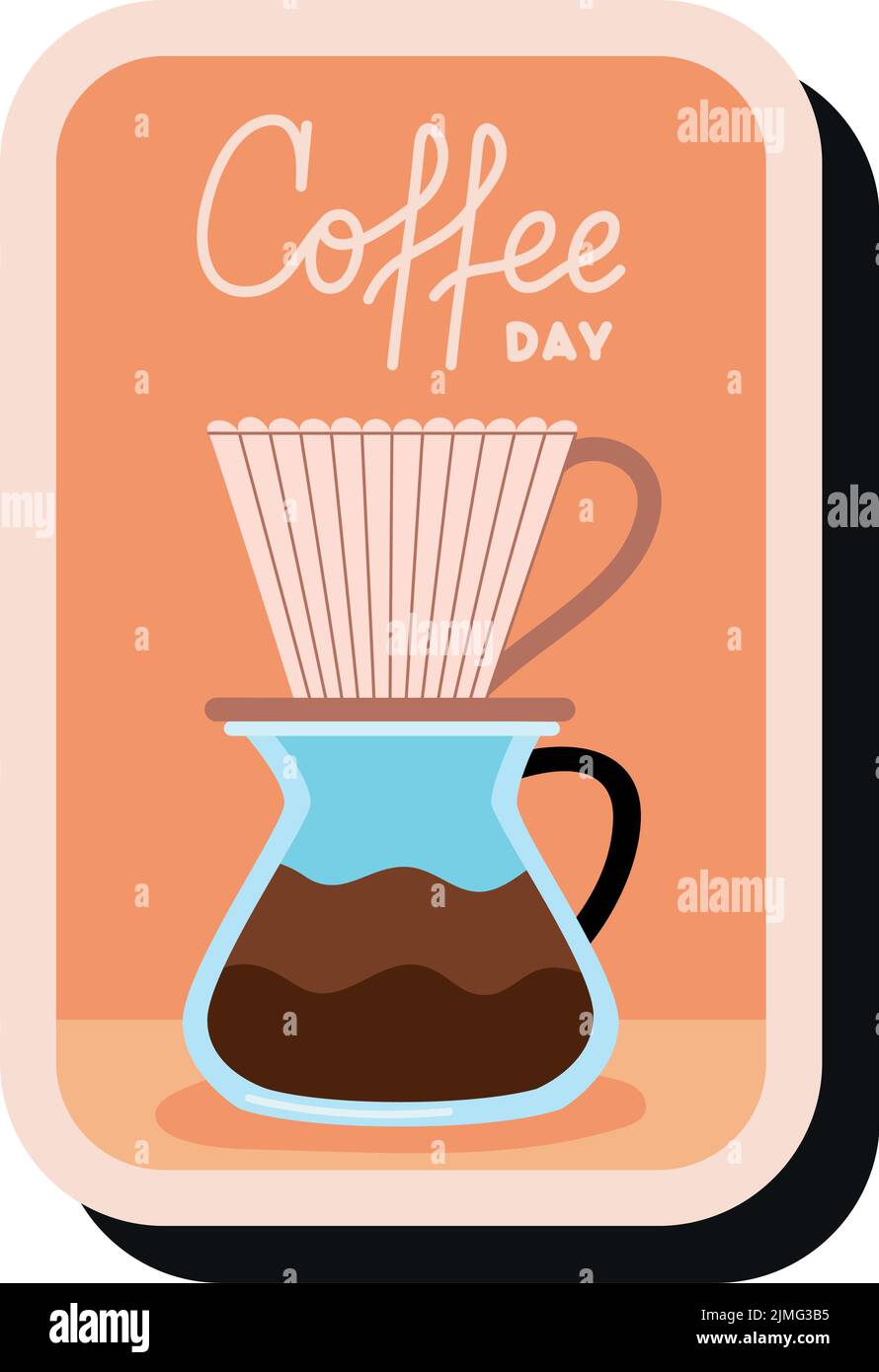 coffee pot seal Stock Vector Image & Art Alamy