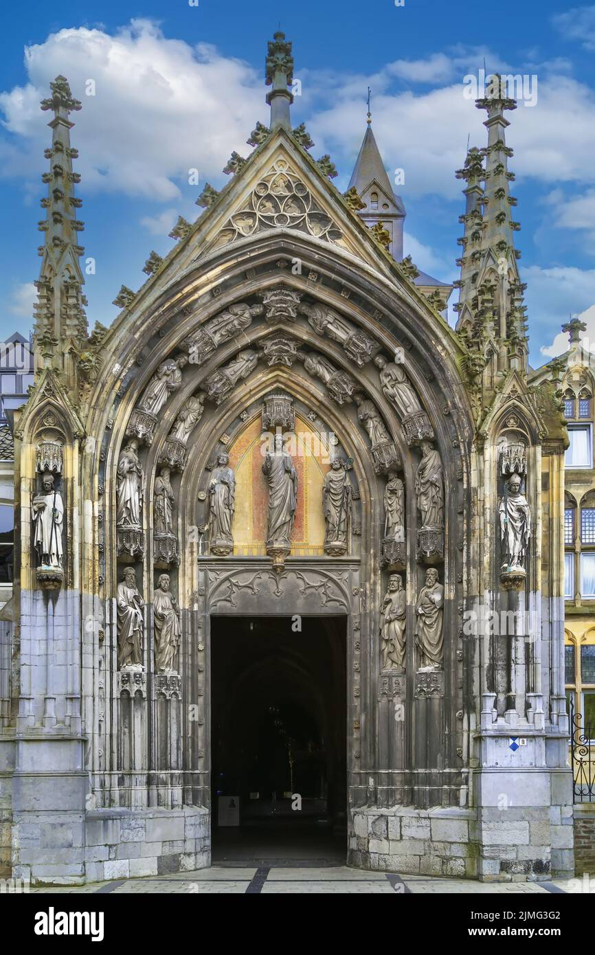 Basilica of Saint Servatius, Maastricht, Netherlands Stock Photo