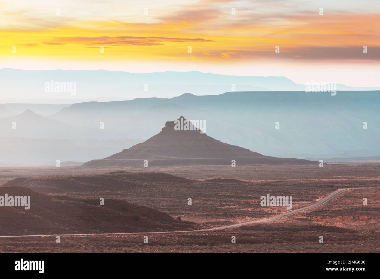 Valley of the Gods Stock Photo Alamy