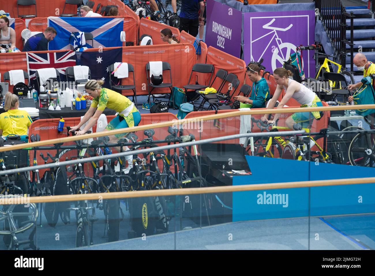 Birmingham 2022 Commonwealth Games cycling at the London velodrome Stock Photo Alamy