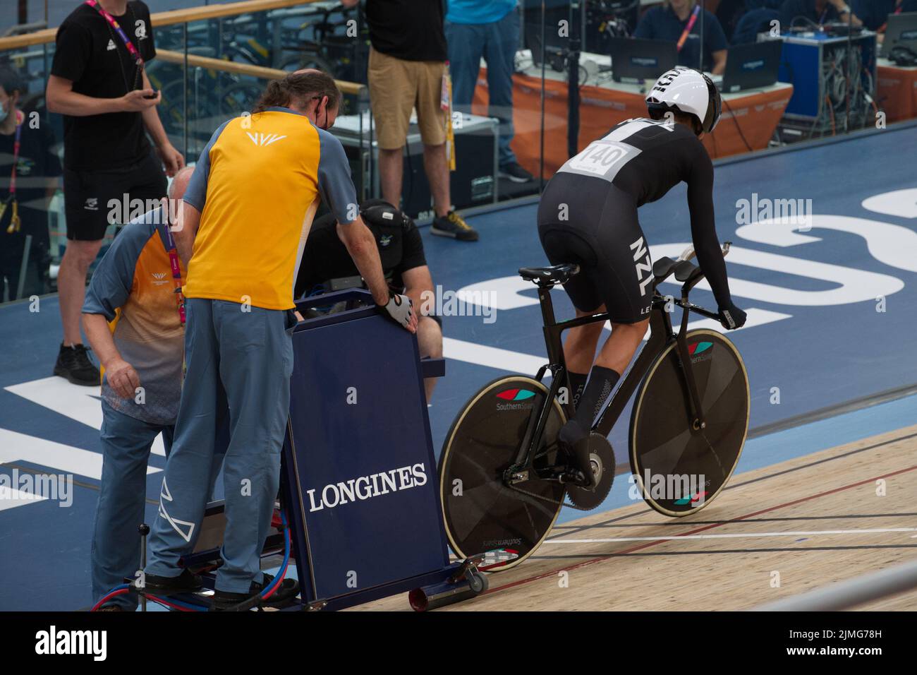 Birmingham 2022 Commonwealth Games cycling at the London velodrome Stock Photo Alamy