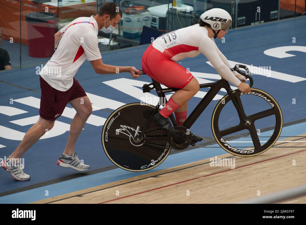 Birmingham 2022 Commonwealth Games cycling at the London velodrome Stock Photo Alamy