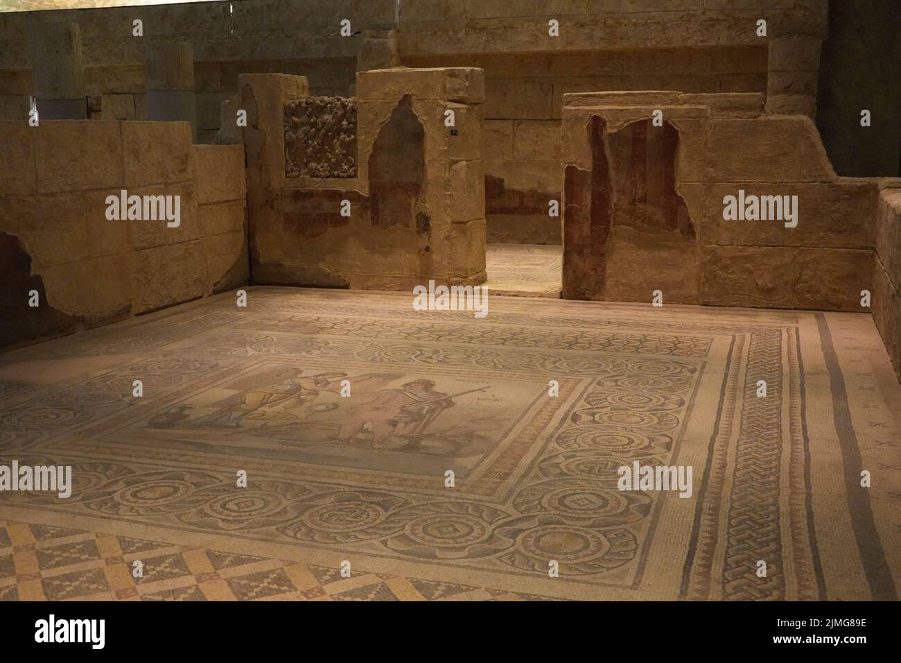 Gaziantep Mosaic Museum Stock Photo Alamy