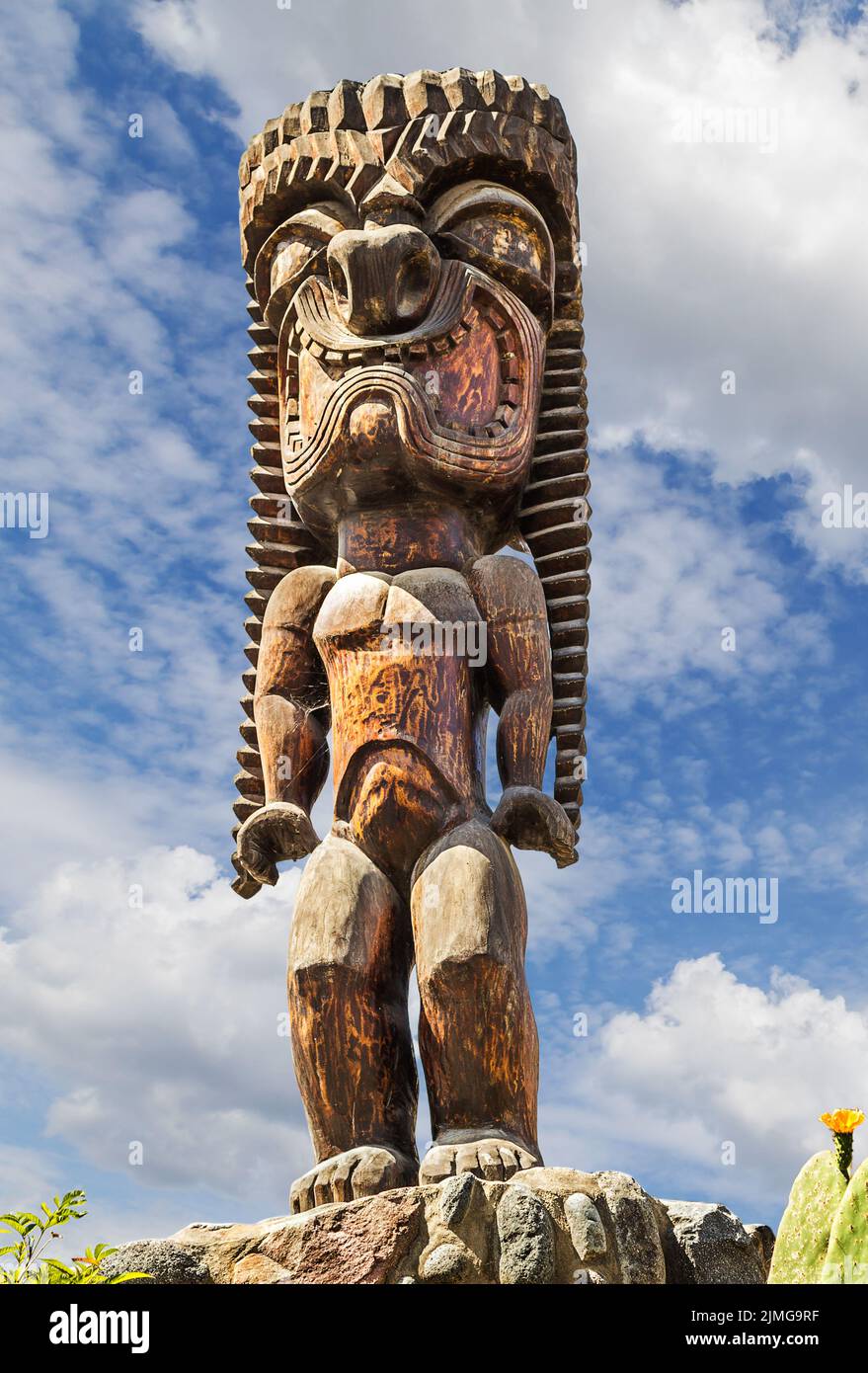 Statue in Quito, Ecuador, South America Stock Photo Alamy