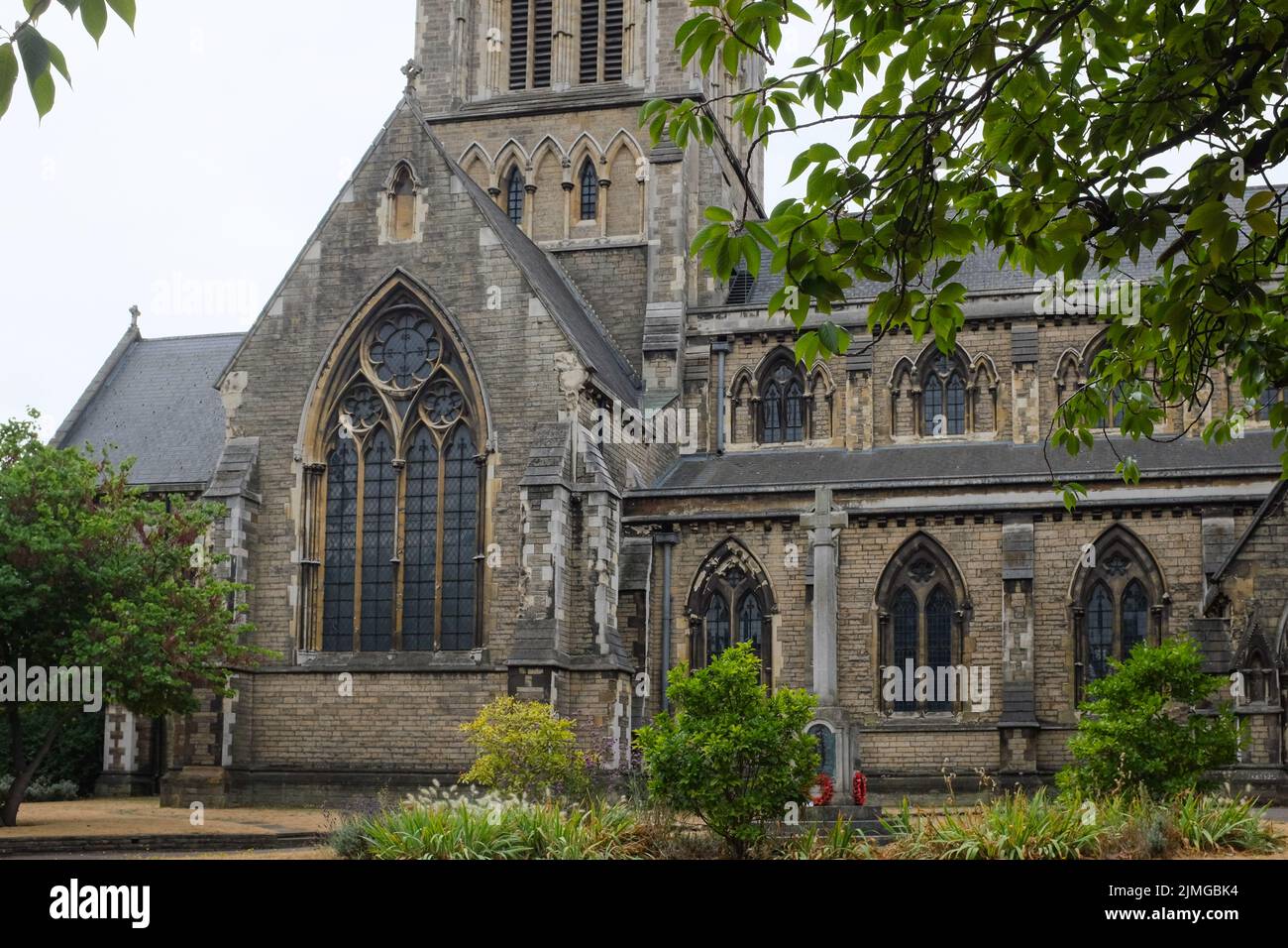 St. Giles Church in Camberwell, London, England. Stock Photo
