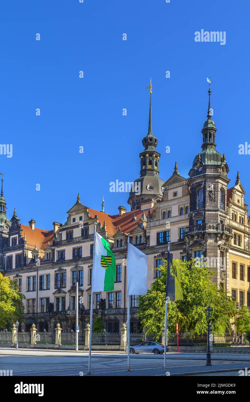 Dresden castle, Germany Stock Photo