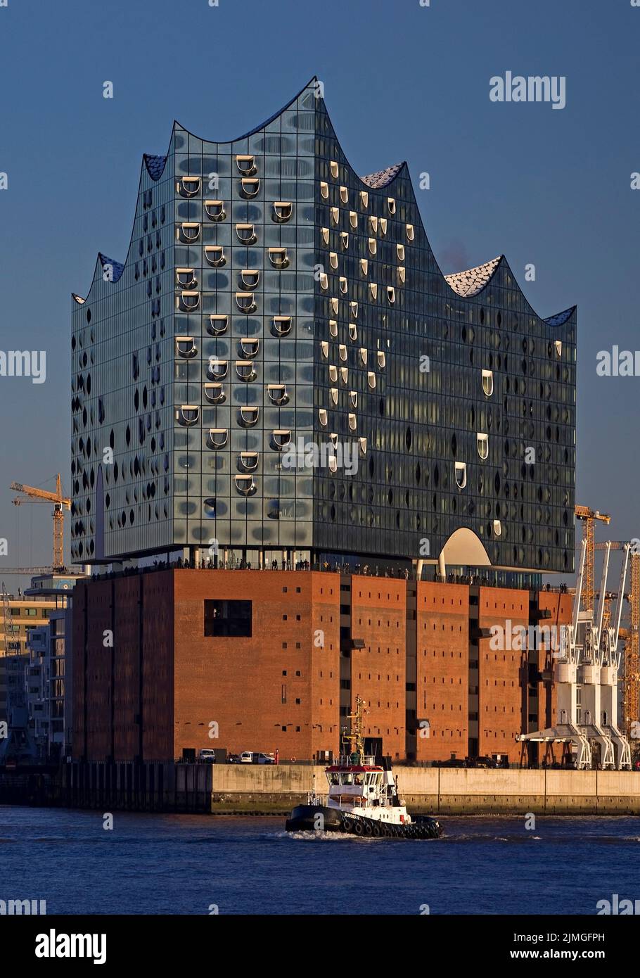 Elbphilharmonie, Hafencity, Hamburg, Deutschland, Europa Stock Photo