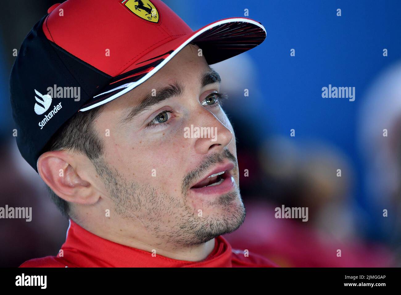 23.07.2022, Circuit Paul Ricard, Le Castellet, FORMULA 1 LENOVO GRAND PRIX DE FRANCE 2022  , im Bild Charles Leclerc (MCO), Scuderia Ferrari Stock Photo