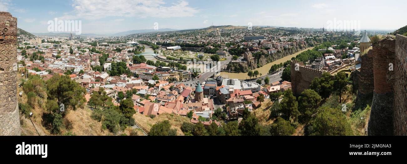 View of Tbilisi Stock Photo