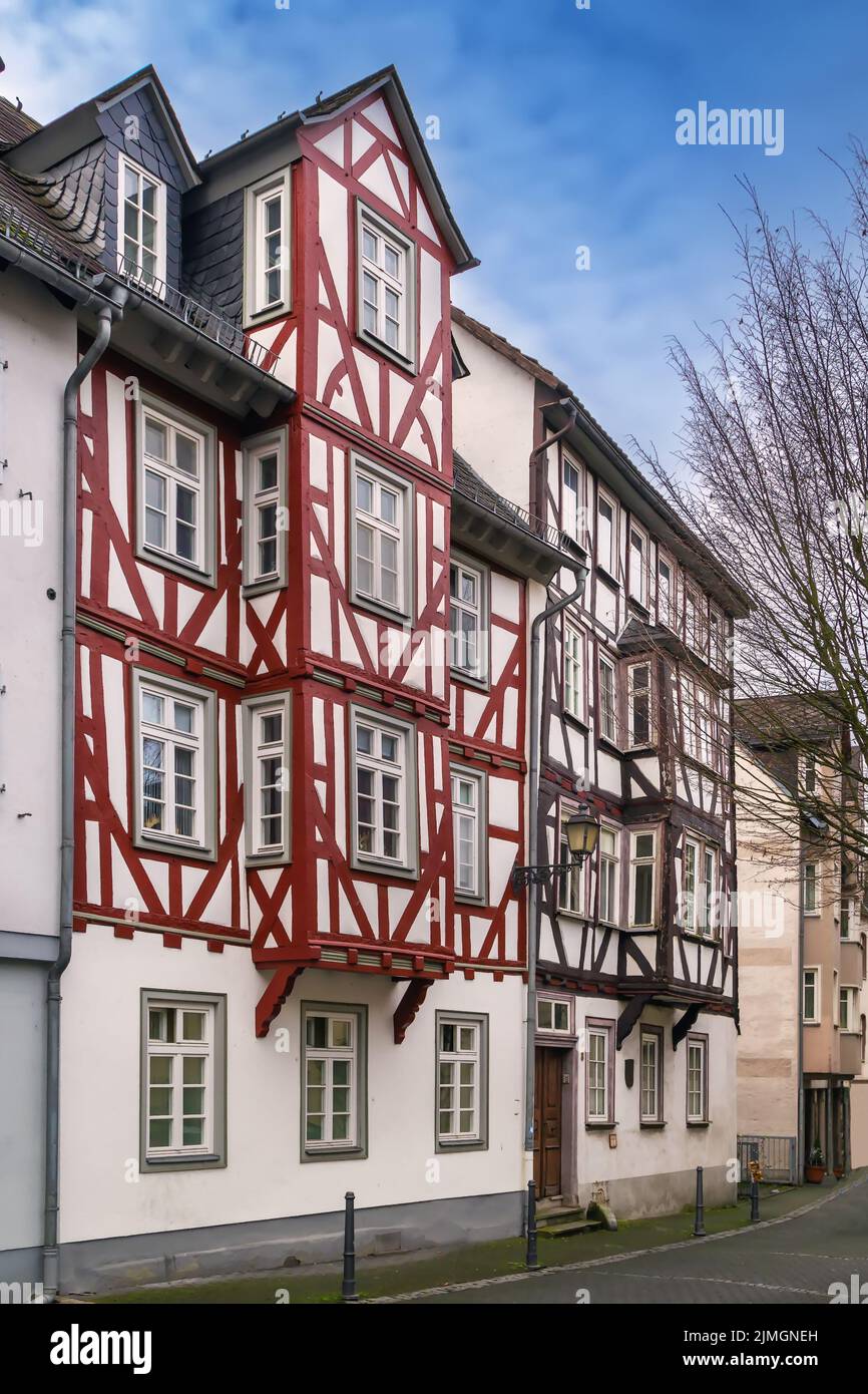 Street in Wetzlar, Germany Stock Photo - Alamy