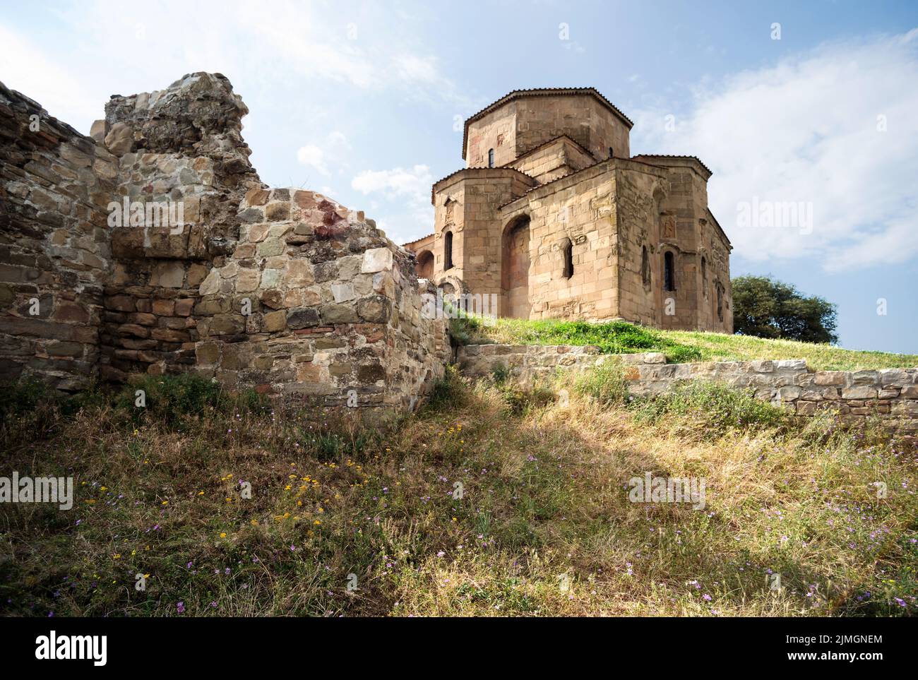 Jvari Temple in Georgia Stock Photo - Alamy