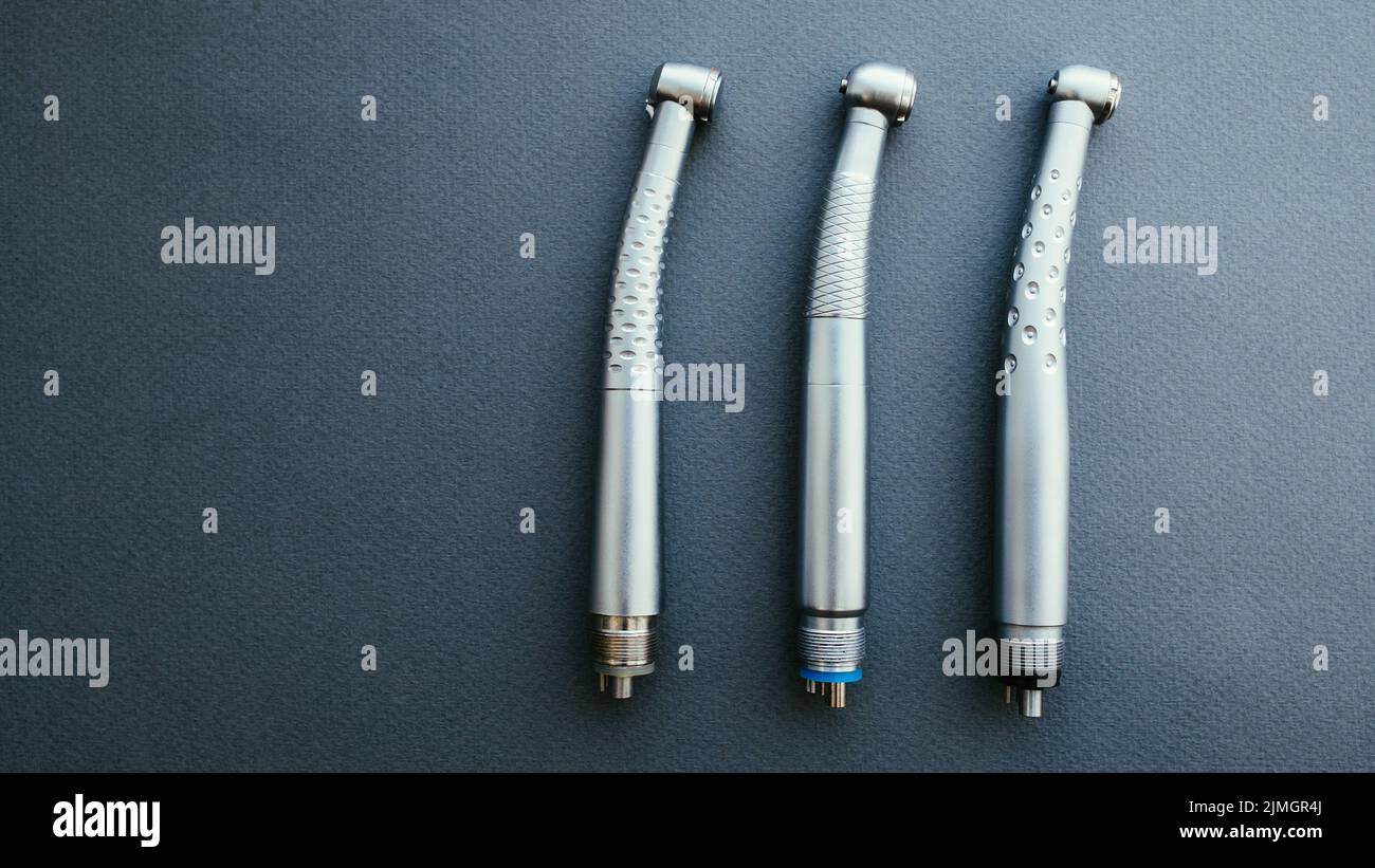 professional instrument dental turbine handpieces Stock Photo Alamy