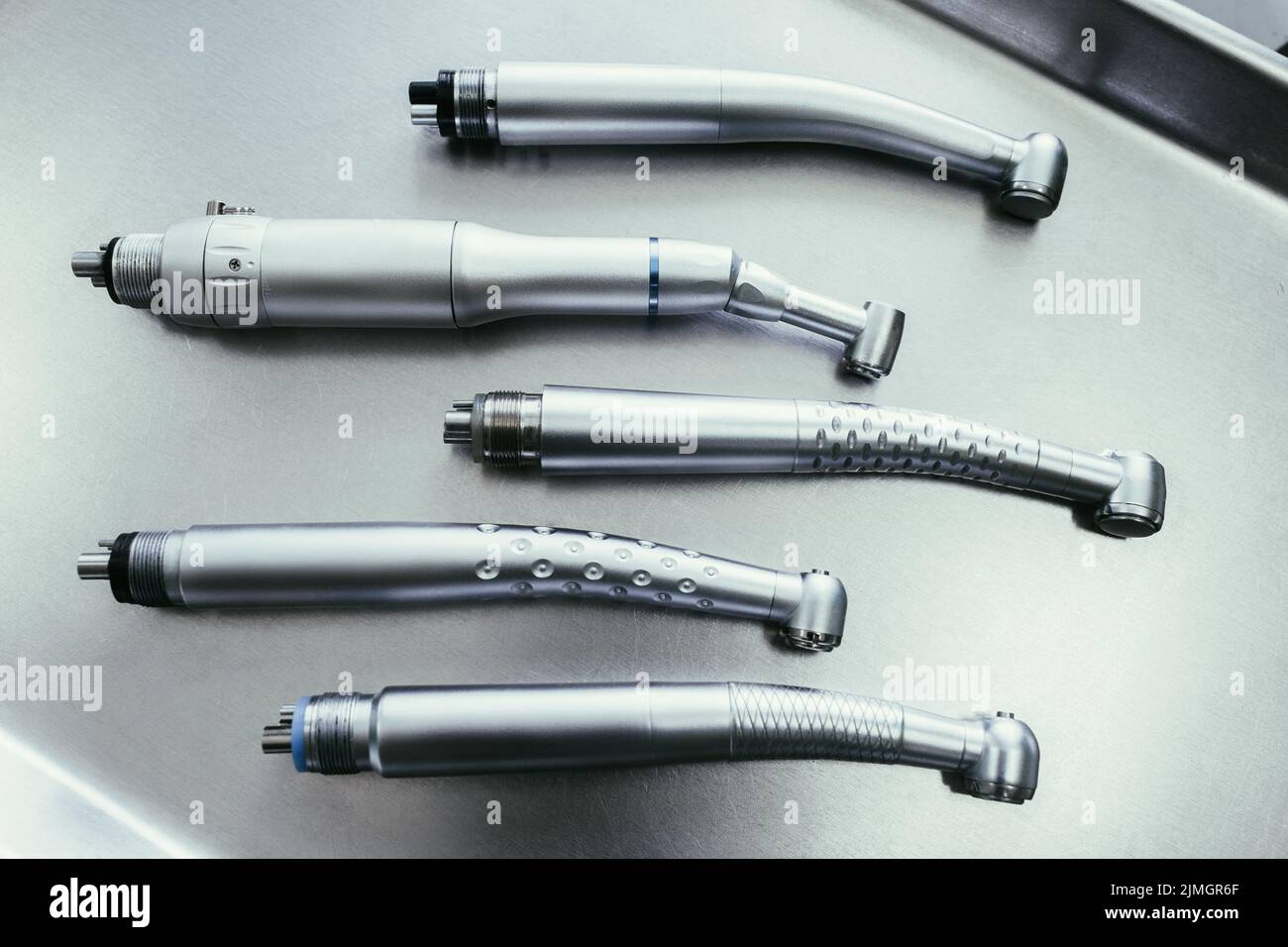 dental healthcare stomatology turbine handpieces Stock Photo