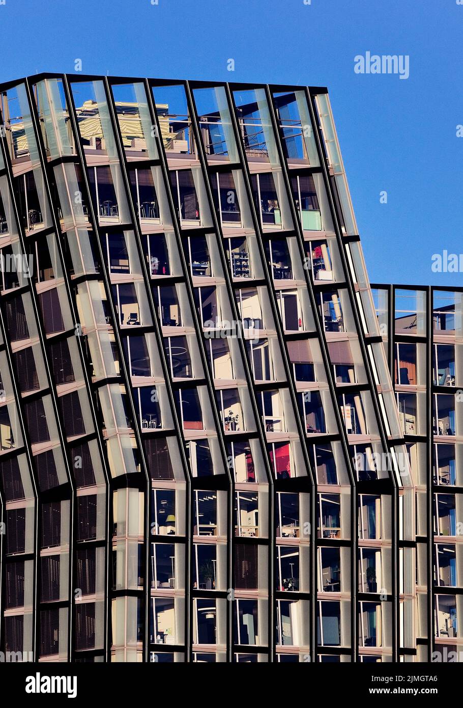 Dancing towers, Reeperbahn, St. Pauli, Hamburg, Germany, Europe Stock Photo
