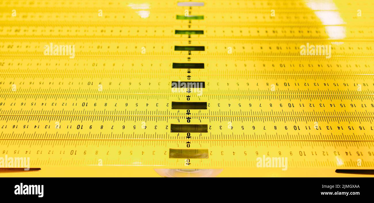 carpenter essential instrument level rulers Stock Photo