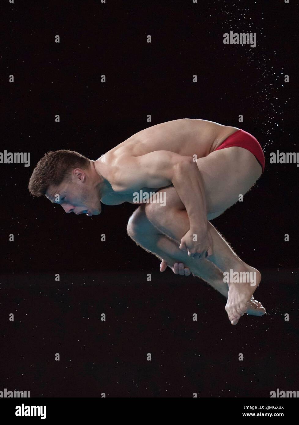 England's Jordan Houlden during the Men's 3m Springboard Final at