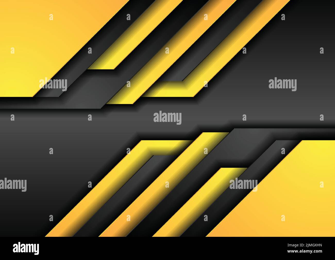 Abstract black and orange corporate tech background. Vector modern ...