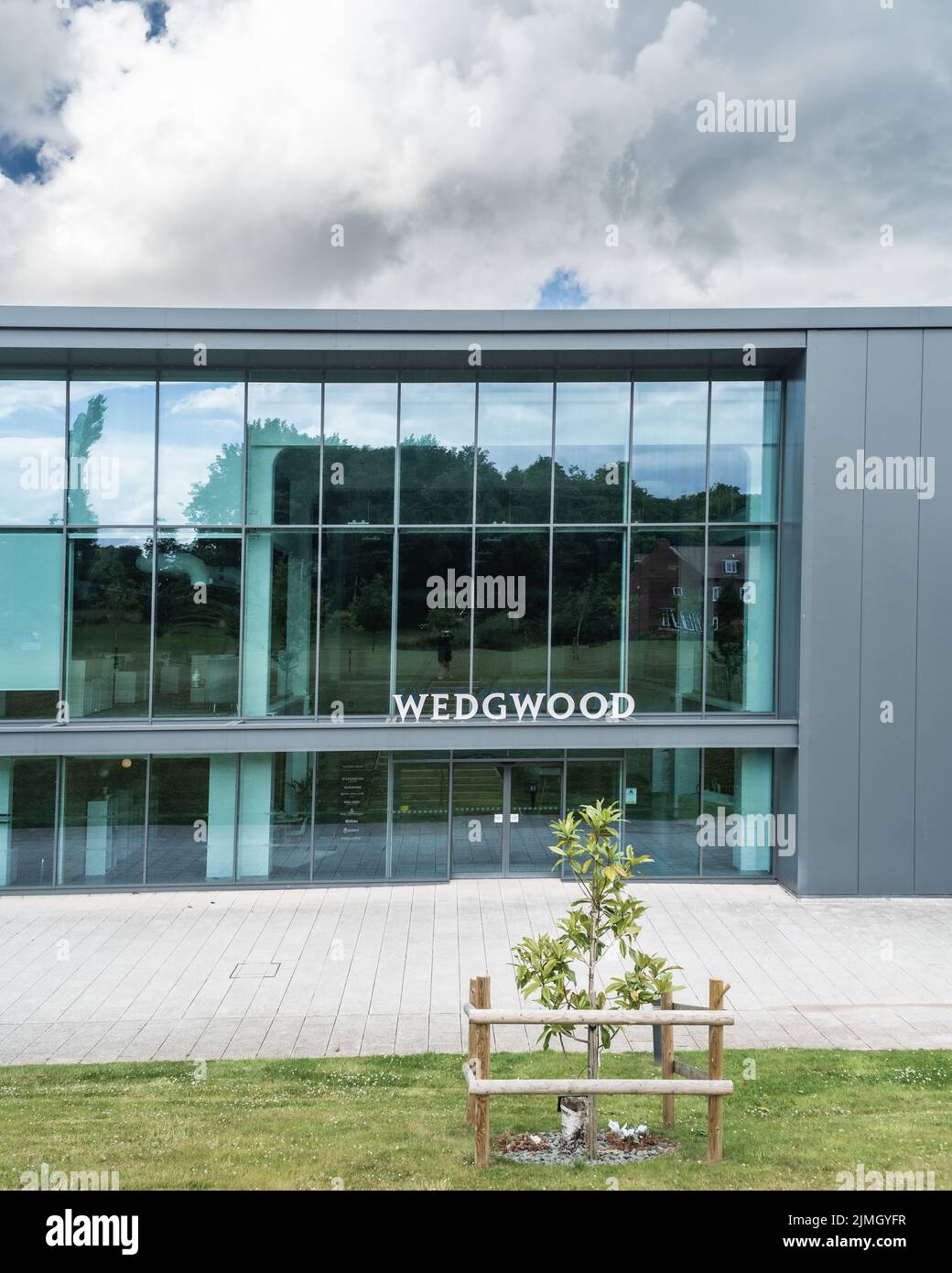 Wedgwood Pottery and ceramics Factory Landscape Staffordshire UK Stock