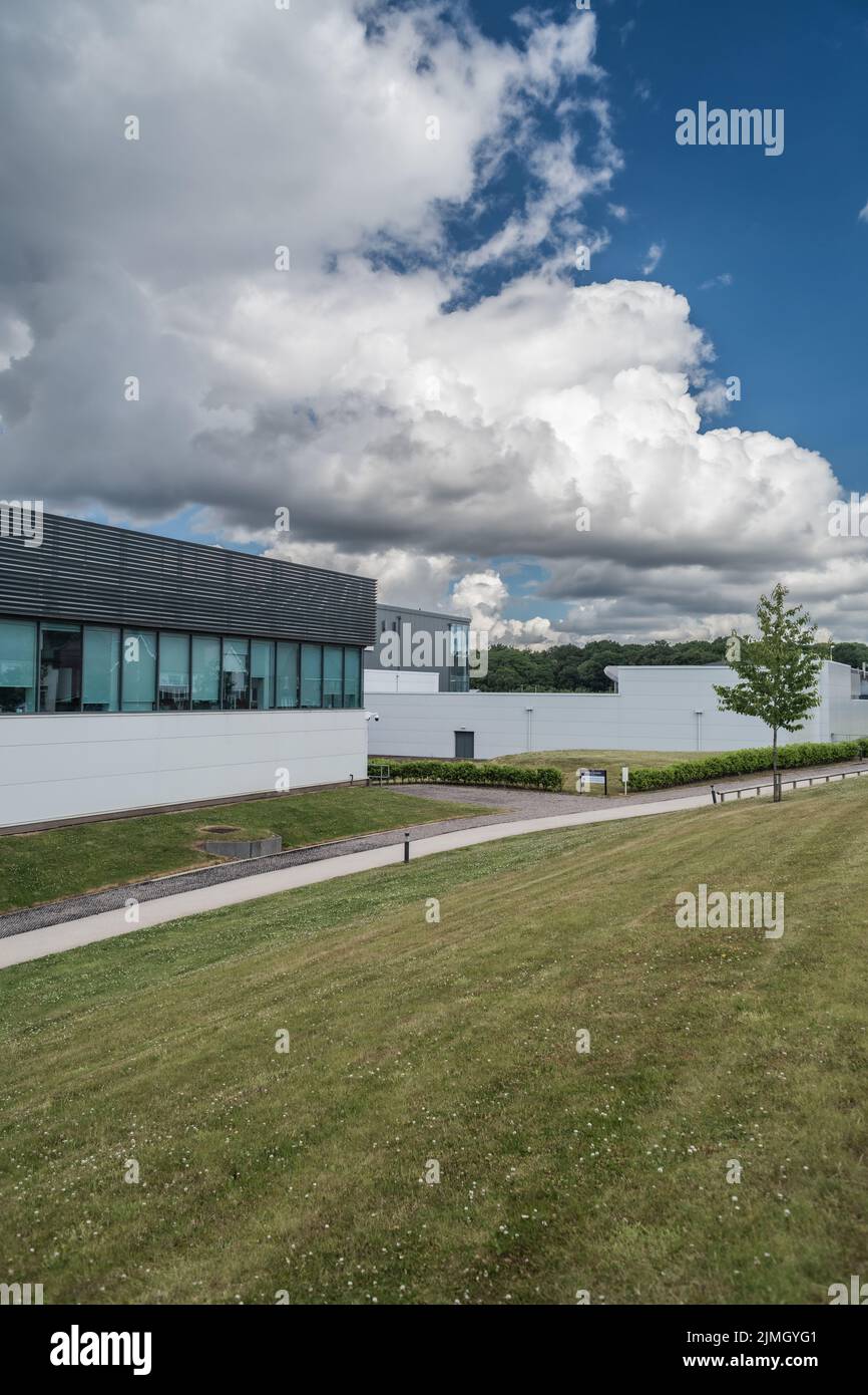 Wedgwood Pottery and ceramics Factory Landscape Staffordshire UK Stock