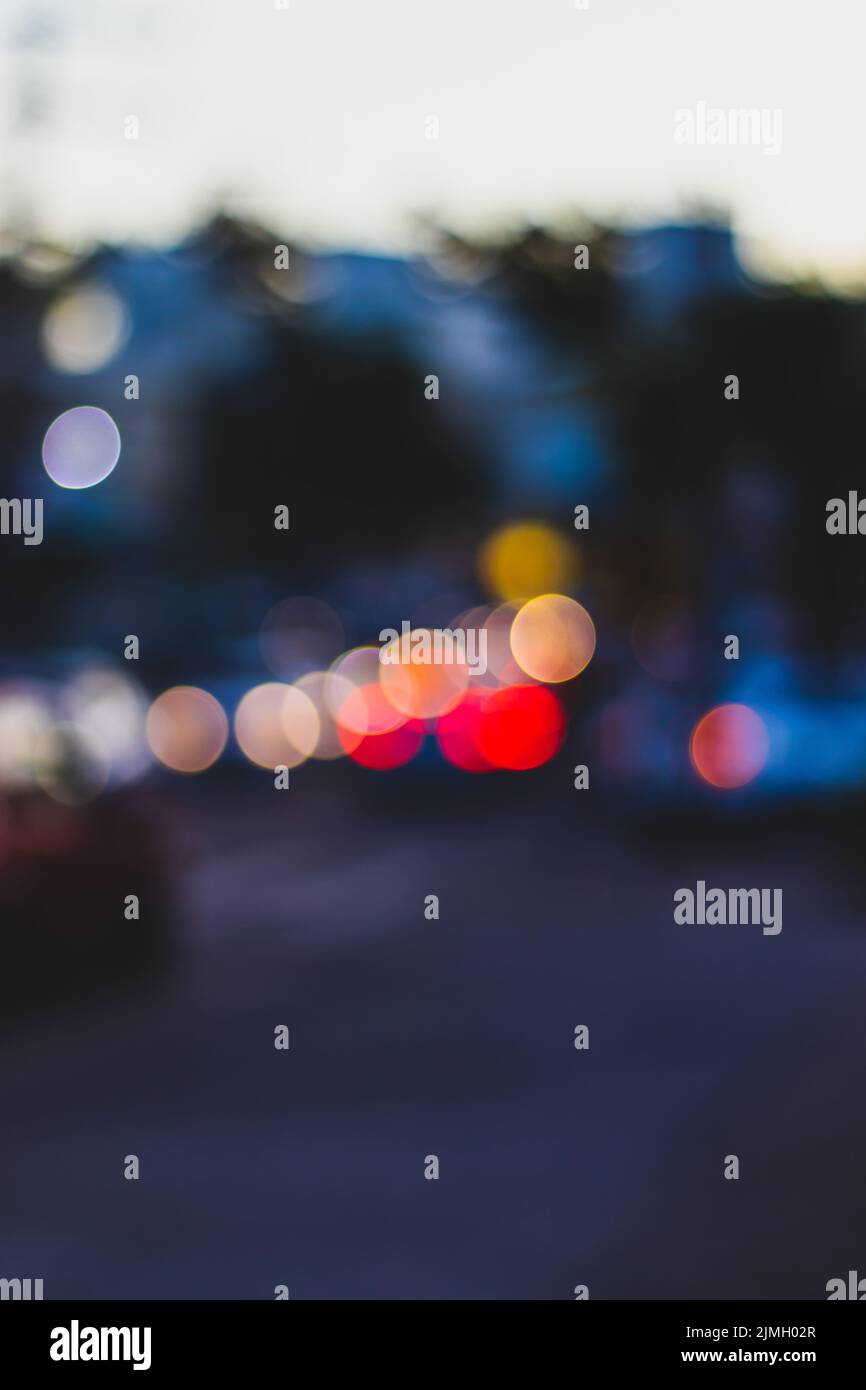 Moving shot bokeh lights hi-res stock photography and images - Alamy