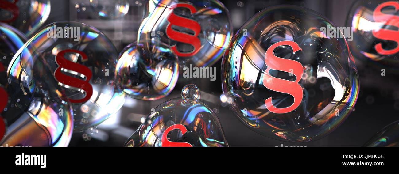 Red Paragraphs Soap Bubbles Stock Photo Alamy