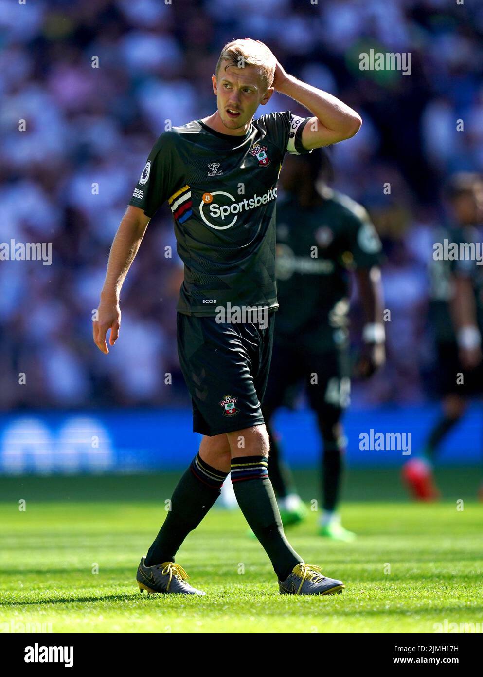 Southampton's James Ward-Prowse during the Premier League match at Tottenham Hotspur Stadium, London. Picture date: Saturday August 6, 2022. Stock Photo