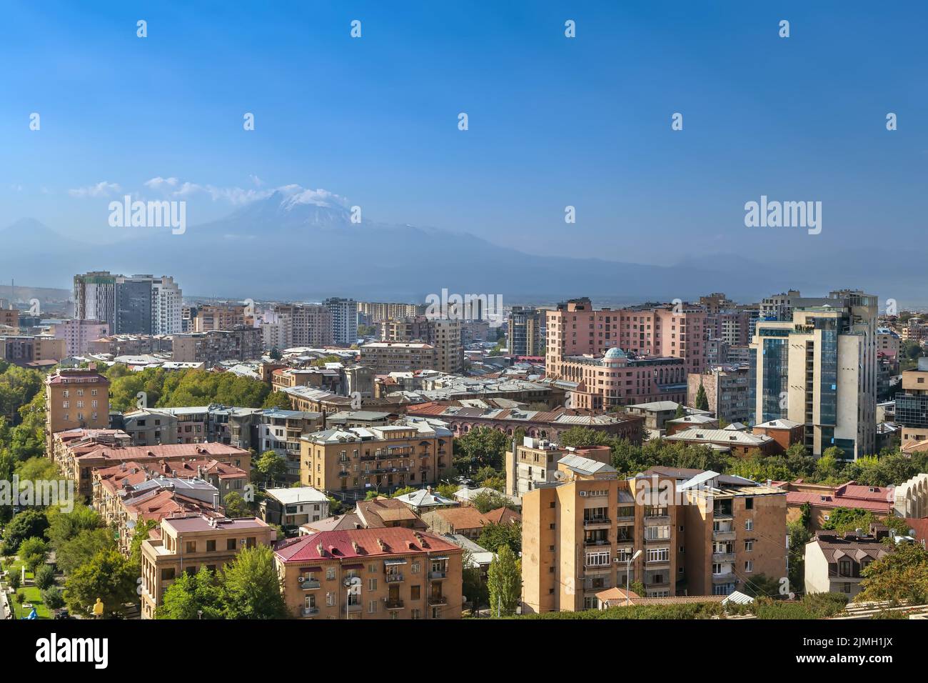 View of Yerevan, Armenia Stock Photo