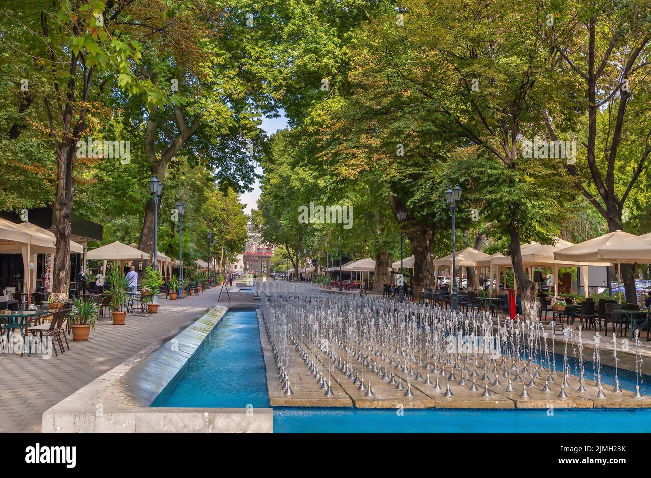 Shahumyan Park, Yerevan, Armenia Stock Photo