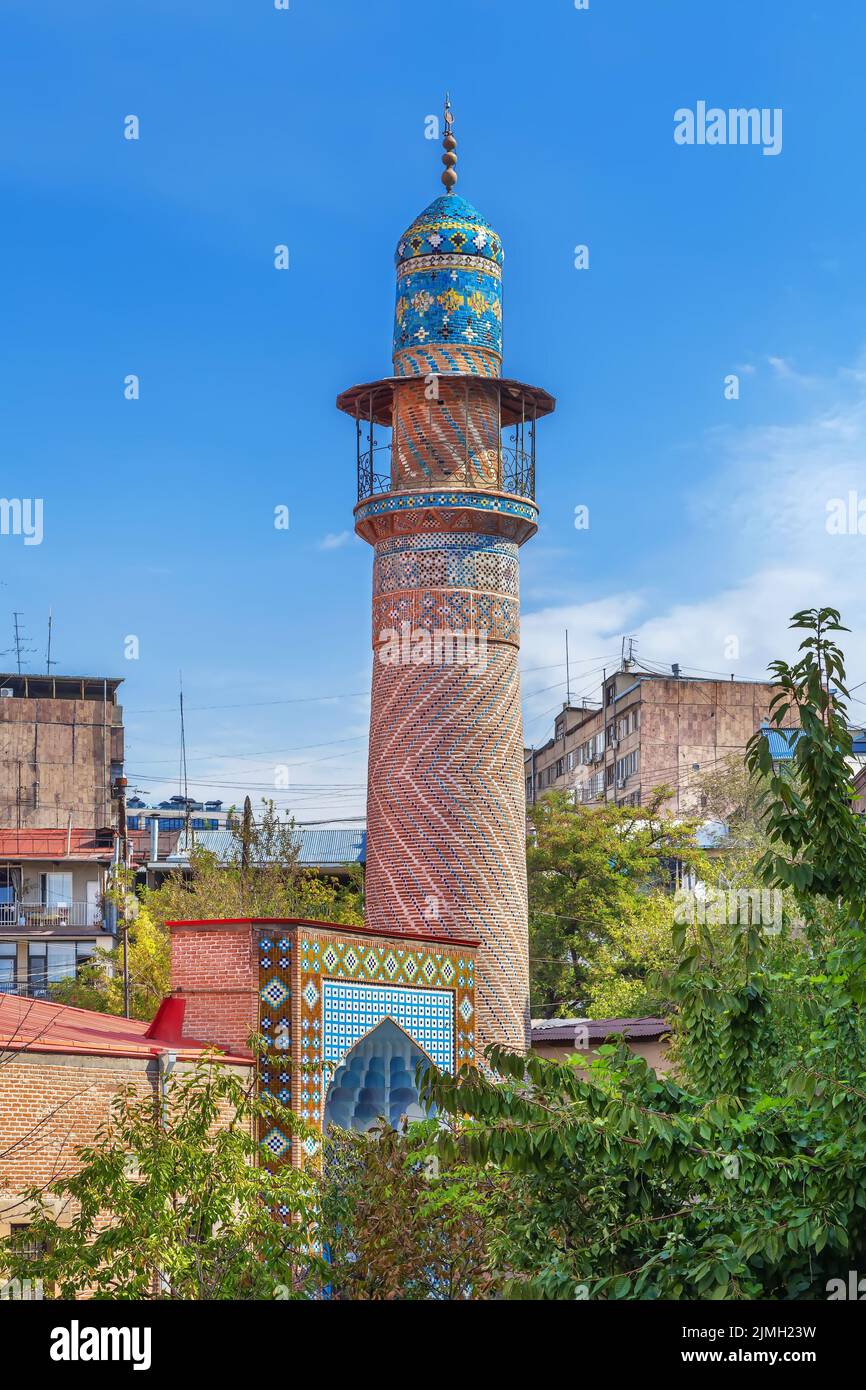 Blue Mosque, Yerevan,, Armenia Stock Photo