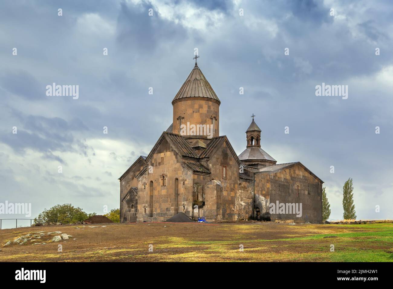 Saghmosavank monastery, Armenia Stock Photo