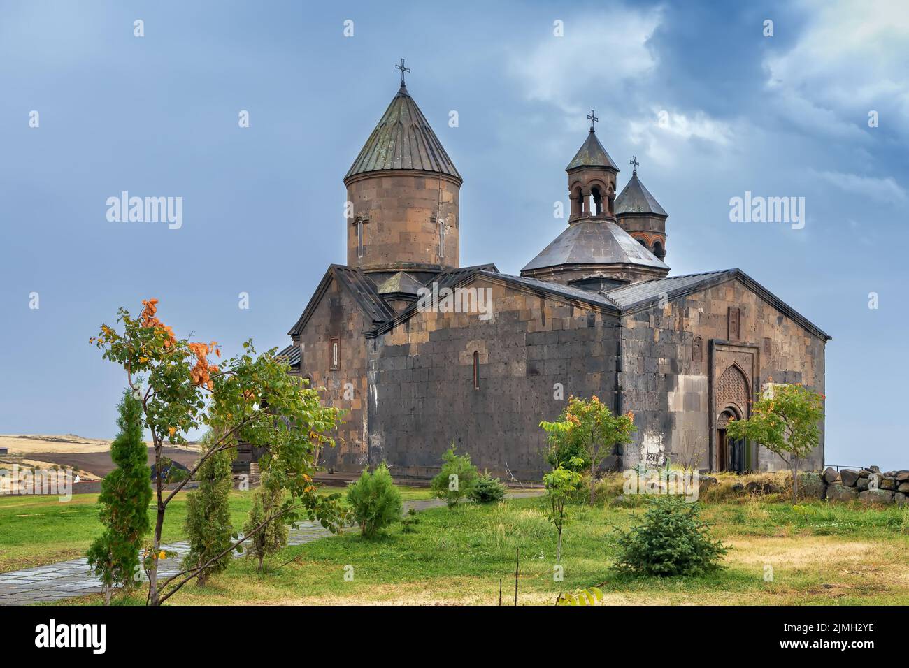 Saghmosavank monastery, Armenia Stock Photo
