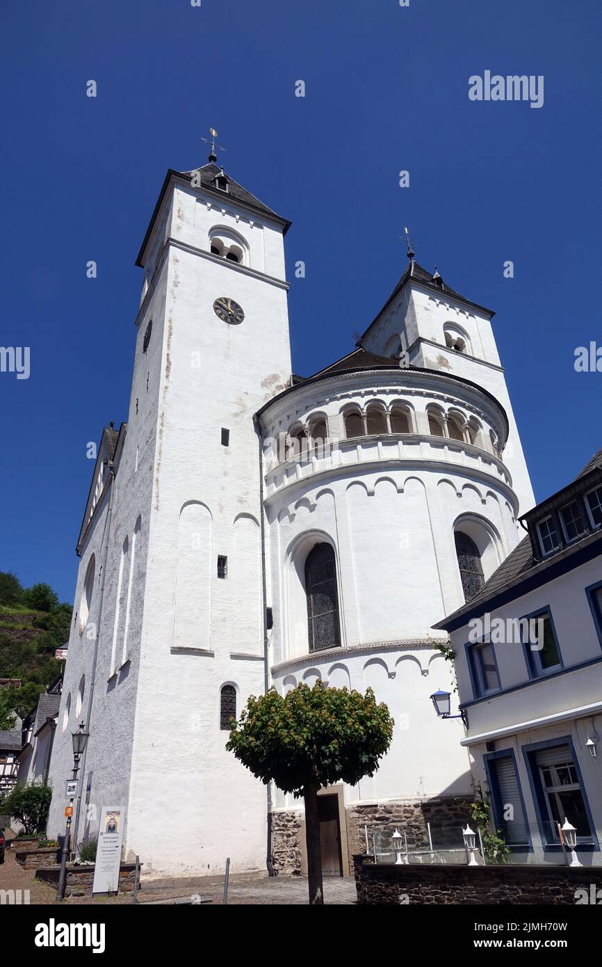 Collegiate Church of St. Castor in TreisKarden Stock Photo Alamy