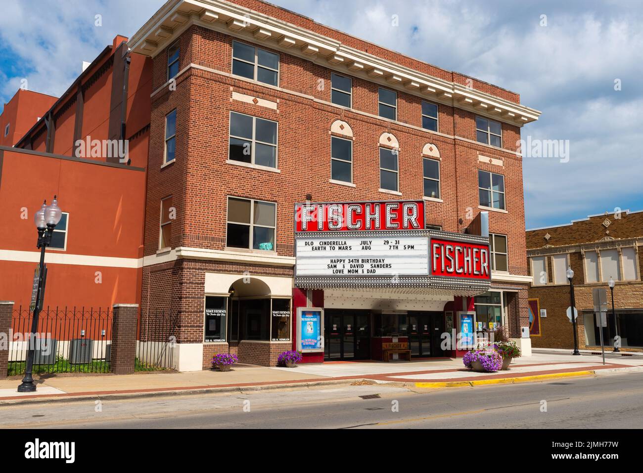 Danville, Illinois United States July 31st, 2022 Exterior of the