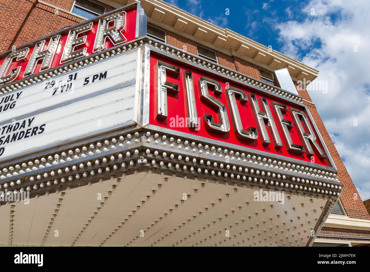 Danville, Illinois United States July 31st, 2022 Exterior of the