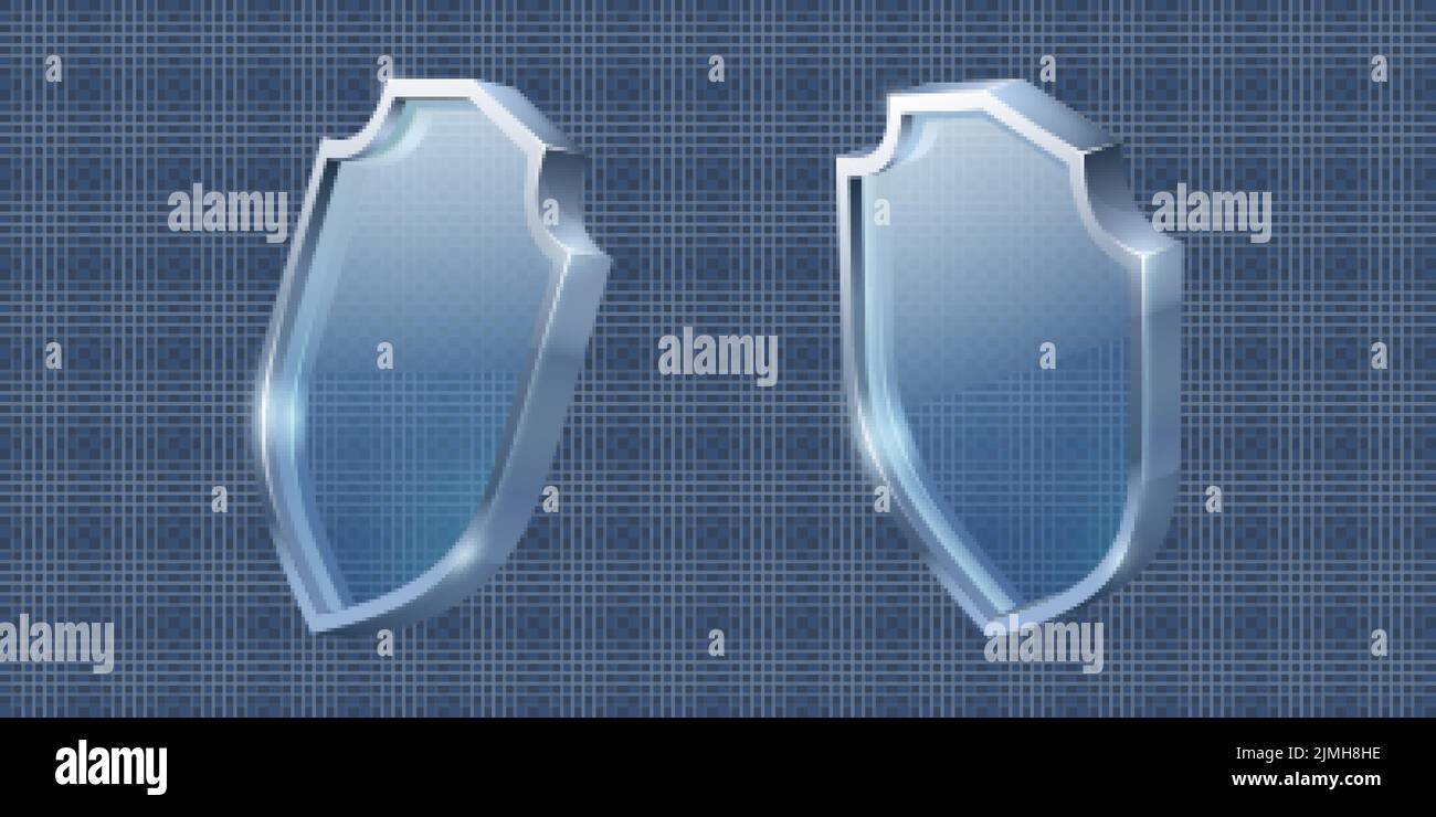 Glass shields, transparent acrylic screen panels with reflection and