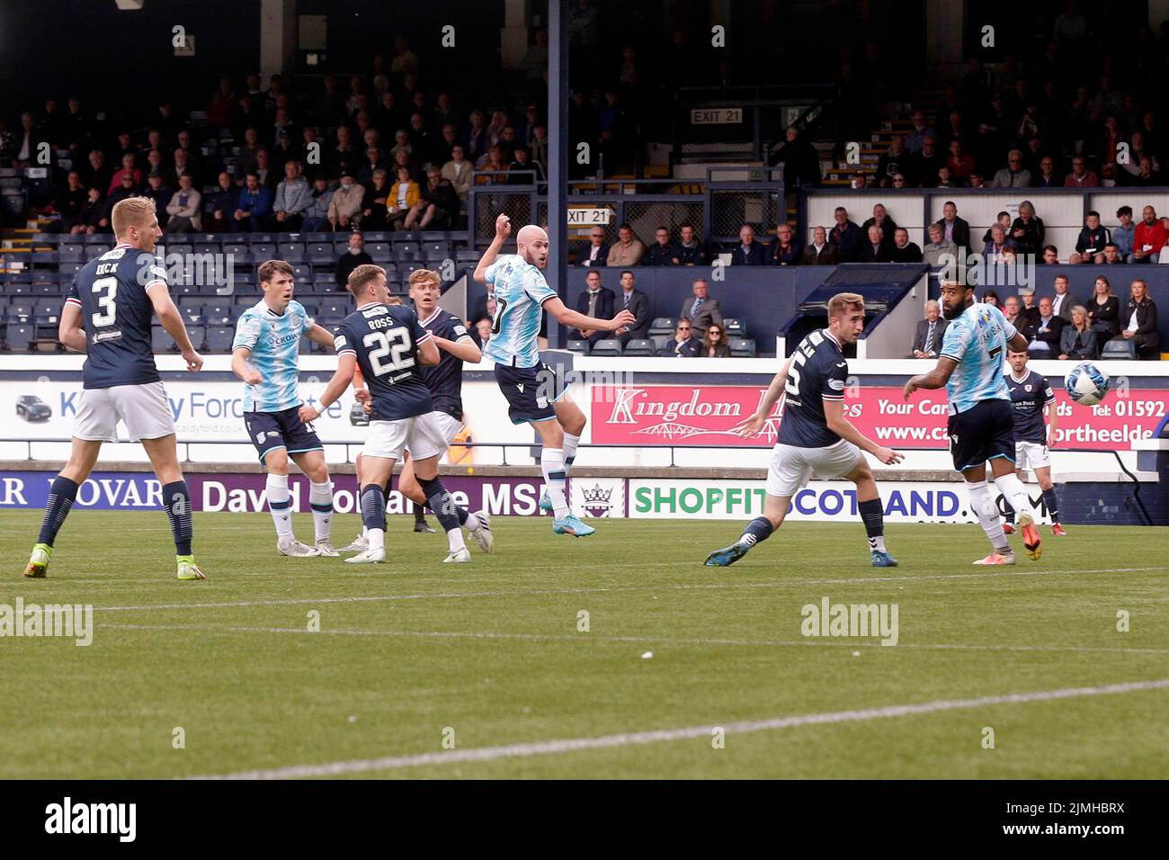Starks Park, Kirkcaldy, Fife, UK. 6th Aug, 2022. Scottish Championship