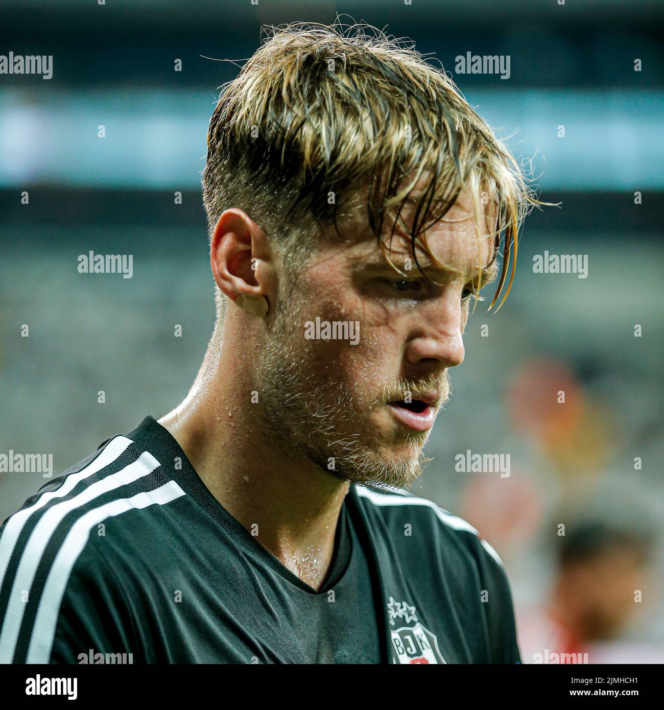 ISTANBUL, TURKEY - AUGUST 6: Wout Weghorst of Besiktas during the 
