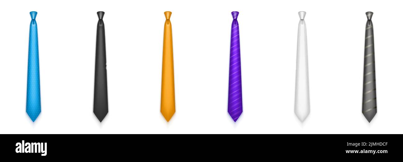 Men neckties, neck ties for office suit, formal shirt, business