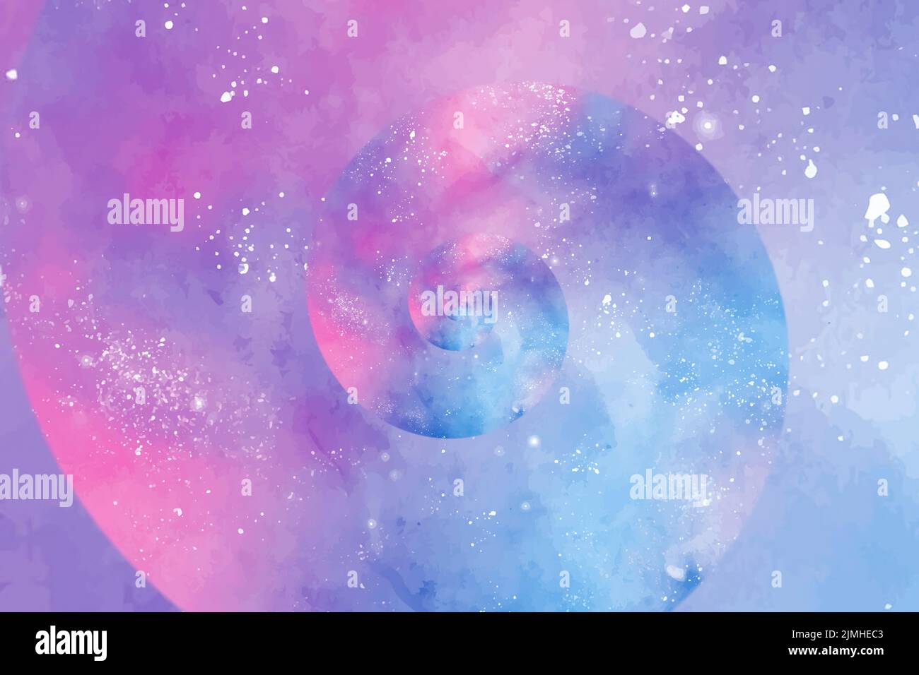 Indigo tie dye pattern. Blue and pink background. Abstract fashion design. Stock Photo
